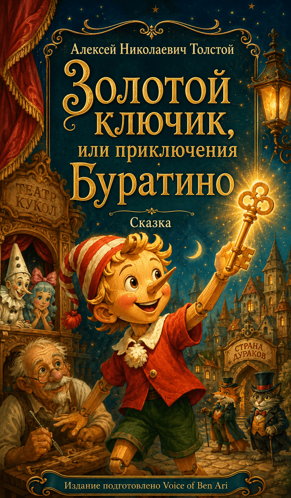 Золотой ключик, или приключения Буратино